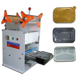BZD Semi-automatic single trays sealing machine