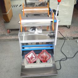 BZD Semi-automatic two trays sealing machine